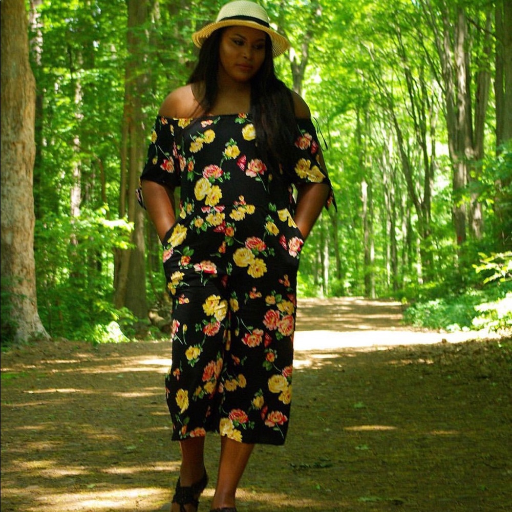 Floral romper